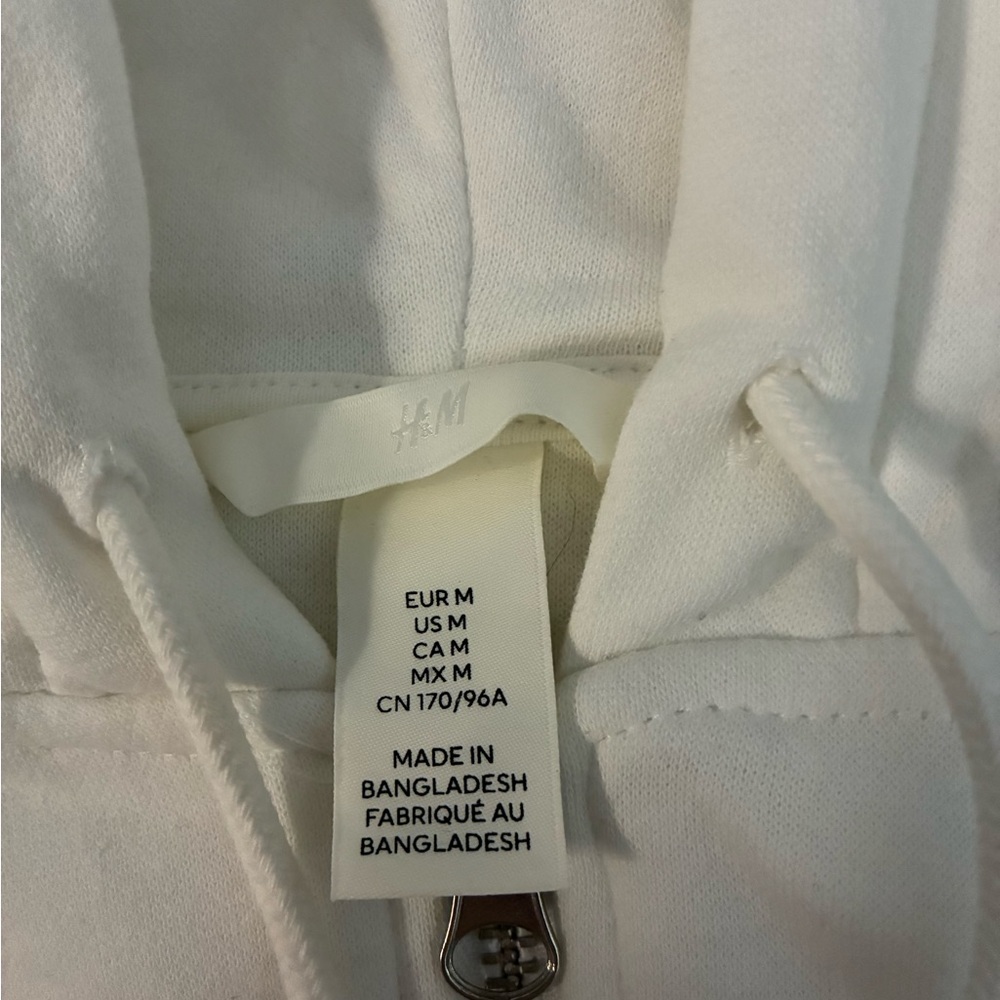 H&M Cream Zip-Up Jacket - Picture 3 of 3